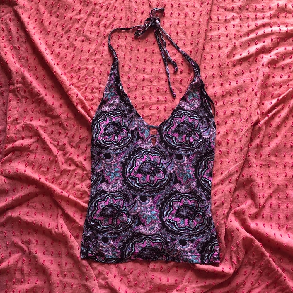 COPY - BEBE HALTER TOP S